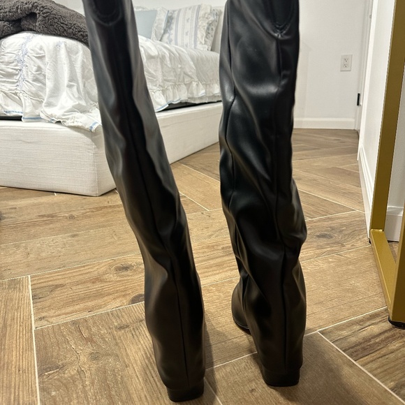 Modatope Knee high boots women fold over - Picture 5 of 6